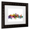 Trademark Fine Art Michael Tompsett New Orleans Louisiana Skyline Matted Framed Art - 3 of 4