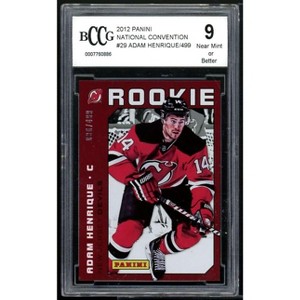 Adam Henrique Rookie Card 2012-13 Panini National Convention #29 BGS BCCG 9 - 1 of 2