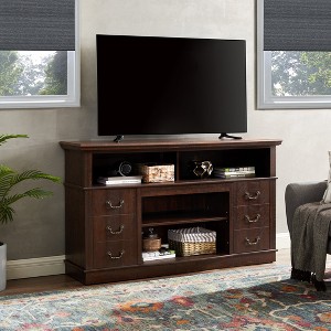 HDZNVF Retro TV Stand with Storage for TVs up to 65 inch - 1 of 4