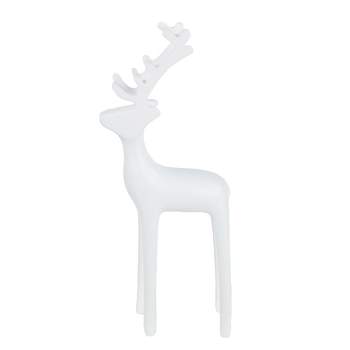 Northlight 8.25" White Reindeer Christmas Decoration