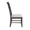 Set of 2 Hutchins Side Chairs Washed Espresso - Steve Silver Co. - 4 of 4