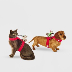 Santa Squirrel Rider Dog and Cat Costume - Wondershop™ - 1 of 4