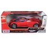 Pagani Zonda C12 Red 1/18 Diecast Model Car by Motormax - 3 of 3