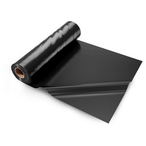 VEVOR 24' x 100' Plastic Sheeting Heavy Duty , 6 Mil Thick Plastic Sheeting Roll, Plastic Drop Cloth Painters Tarp, Polyethylene Covering, Black - 1 of 4