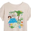 Women's - Star Wars - Yoda Stickers Oversized Graphic T-Shirt - 2 of 4