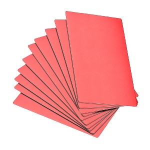 Unique Bargains DIY Laser Printing Office Engraving Blank Metal Card 10 Pcs - 1 of 4