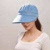 Anna-Kaci Womens Wide Brim Baseball Cap Bundle with UV Protection Ponytail Hole and Ventilated Eyelets Casual Outdoor Style - 2 of 4