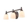 Millennium Lighting 3 - Light Vanity in  Rubbed Bronze - 4 of 4