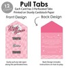 Big Dot of Happiness Last Disco - Bachelorette Party Game Pickle Cards - Truth, Dare, Share Pull Tabs - Set of 12 - 3 of 4