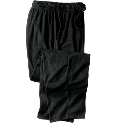 KingSize Men's Big & Tall Solid Microfleece Pajama Pants