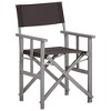 vidaXL Director's Chairs 2 pcs Solid Acacia Wood - 2 of 4