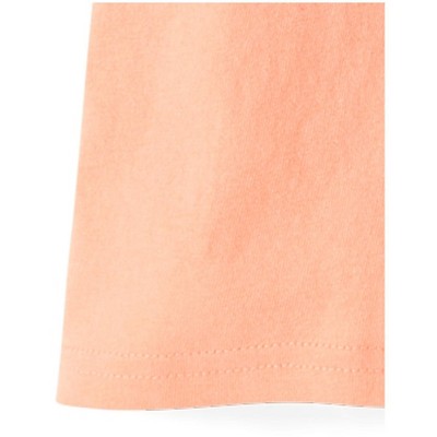 The Children's Place Girls Short Sleeve Vacay Vibes Relaxed Cropped Graphic Tee Coral M (7/8) — фото 4