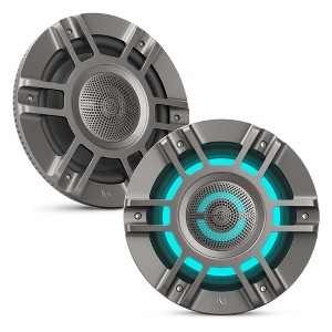 Infinity KAPPA8135MAM - Kappa Marine KAPPA8135M Titanium 8" Premium 3-Way RGB LED Convertible Speakers - 1 of 4
