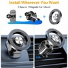 Itopfox Magnetic Car Phone Mount with 20 Strong Magnets for iPhone 17/16/15/14/13/12 & Android, 360° Rotatable, Dashboard Holder for Safe Driving - 2 of 4