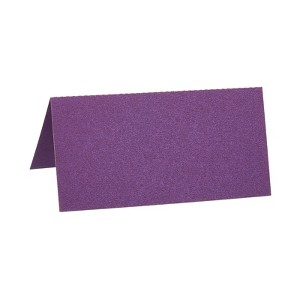 Unique Bargains Foldable Blank Wedding Party Favor Decor Table Name Place Cards 50 Pcs - 1 of 4