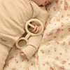 Silicone Baby Rattle Teething Toys - Cute Shaped Teething Relief for 0-6 Months, Easy to Clean Teether Ring - Newborn Essentials - 4 of 4