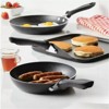 LunaLulink 3-Piece Non-Stick and Griddle Aluminum Pan Set Black - 2 of 4