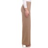 Rekkuna Women's High-Rise Pull-On Palazzo Pants – Stretchy Wide Leg Pants with Front Slant Pockets and Flat Waistband - 2 of 3