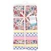 Little Treasure Hudson Baby Girls Cotton Poly Flannel Receiving Blankets 7Pk Multipack - 2 of 2