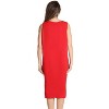 Just Love Womens Nightgown - Sleeveless Henley Oversized Sleepwear Gown - 3 of 3