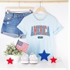 Simply Sage Market Women's America 1776 Varsity Short Sleeve Graphic Tee - 3 of 3