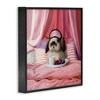Stupell Industries Bunny with Breakfast In Bed, 17" x 17" - 3 of 4