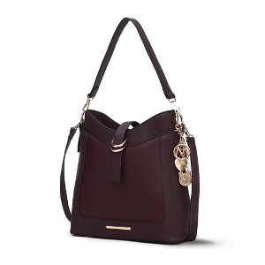 MKF Collection Geneva Vegan Leather Women’s Handbag Shoulder Bag Stylish Purse by Mia K - 1 of 4