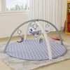 BabyBond Baby Gym Play Mat,Tummy Time Mat with 5 Detachable Toys for Stage-Based Motor Skills & Sensory Development - 2 of 4