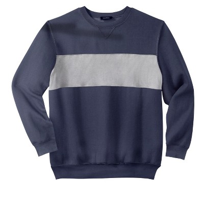 KingSize Men's Big & Tall Fleece Crewneck Sweatshirt