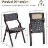 AZL1 Life Concept Set of 2 Wood Folding Chairs - 3 of 4