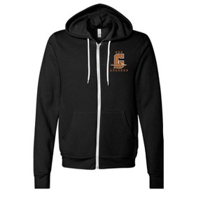 Adult Gonzales High School Apaches Name & Graphic Full-Zip Fleece