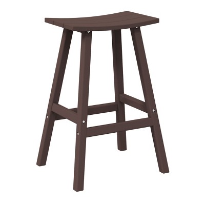 WestinTrends Outdoor Patio Adirondack Counter Height Stool Chair