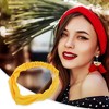 Unique Bargains Women's Simple Solid Elastic Cross Headwrap 1 Pc - 2 of 4