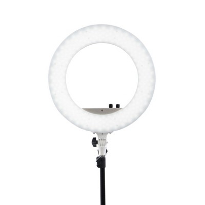Impressions Vanity Dual Color Temperature LED Vanity Studio Ring Light (Warm to Cool White) by NG