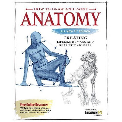 How to Draw and Paint Anatomy, All New 2nd Edition - 2nd Edition,Annotated by  Editors of Imaginefx Magazine (Paperback)