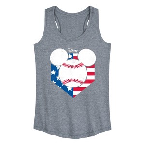 Women's - Disney - Americana Graphic Racerback Tank - 1 of 4