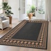 2x6FT Jute Washable Area Rug for Living Room, Modern Non-Slip Outdoor Rug for Patio, Non-Shedding Stain Resistant Soft Carpet for Bedroom - 2 of 4