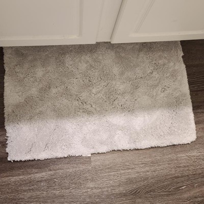 Spa Plush Contour Bath Rug Almond - Threshold™