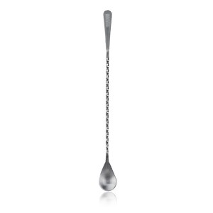 Innovine Professional Bar Spoon, Stainless Steel Cocktail Stirrer w/ Twisted Stem, Drink Stirring Tool, Perfect for Home Bars, 30.5 cm, Set of 1 - 1 of 3