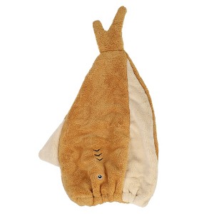 Unique Bargains Adult Lightweight Strong Absorbent Hair Drying Towel 1 Pc - 1 of 4