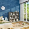 Famapy Multi - Width Gray Modern Bookshelf with Anti - Tipping Device - 2 of 4