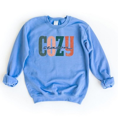 Simply Sage Market Women's Graphic Sweatshirt Retro Cozy Season Colorful