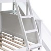 YOOCOZZ Twin over Full Bunk Bed with Slide and 2 Drawers - 4 of 4