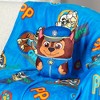 Paw Patrol Pup Time Silk Touch Throw Blanket, 50x60 inches and 11 inch Plush Set - 2 of 4