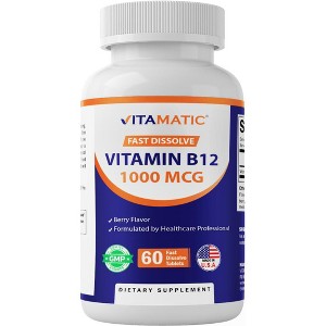 Vitamin B12 1000 mcg - 365 Fast Dissolve Tablets - 1 of 4