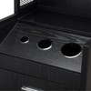 FURNIinspire Utility Storage Cabinets Stylist Workstation with Organized Drawers and Adjustable Coils for Salon Home, Black, 17.32"*15.75"*70.87" - 4 of 4