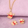 Disney Classics Winnie the Pooh 14k Gold Winnie the Pooh Red Shirt Pendant Necklace, 18" - 4 of 4