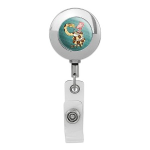 Wild Thornberrys Nigel Snake Charmer Metal Chrome Badge ID Card Holder Clip - 1 of 3