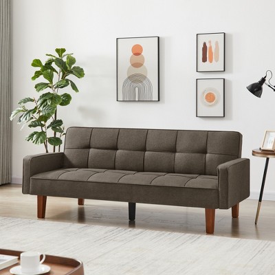 DOMETOUR Sofa Bed for Living Room, Morden Design Convertible Sofa Multi-function Leisure Sleeper Couch