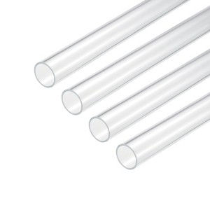 Unique Bargains Lamp Lantern Water Cooling System Acrylic Round Tubes 4 Pcs 10" - 1 of 4
